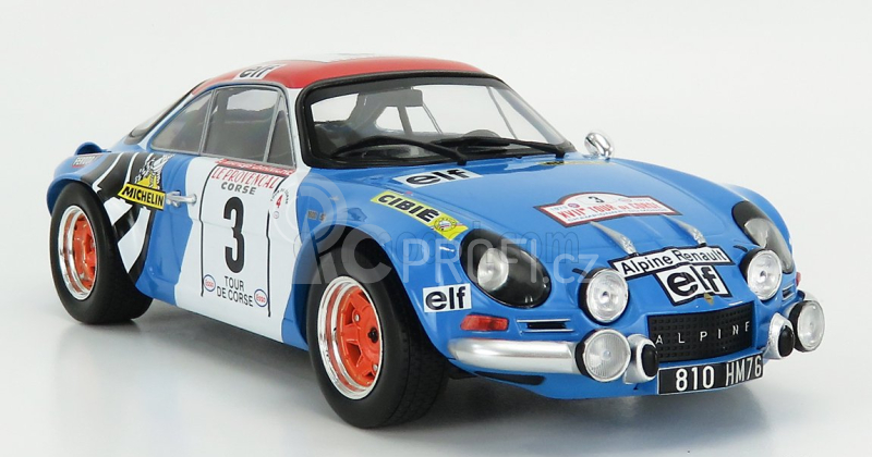 Ixo-models Renault Alpine A110 N 3 Rally Tour De Corse 1973 1:18