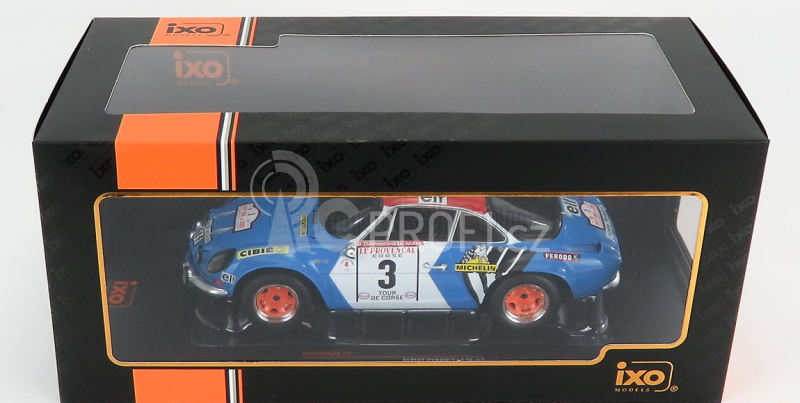 Ixo-models Renault Alpine A110 N 3 Rally Tour De Corse 1973 1:18