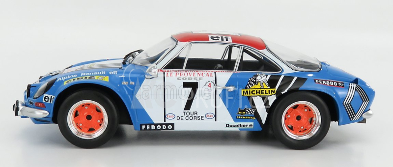 Ixo-models Renault Alpine A110 N 7 Rally Tour De Corse 1973 1:18