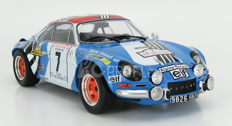 Ixo-models Renault Alpine A110 N 7 Rally Tour De Corse 1973 1:18
