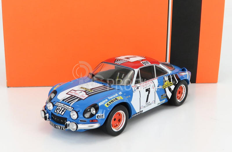 Ixo-models Renault Alpine A110 N 7 Rally Tour De Corse 1973 1:18