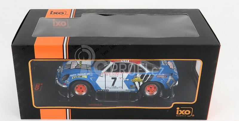 Ixo-models Renault Alpine A110 N 7 Rally Tour De Corse 1973 1:18