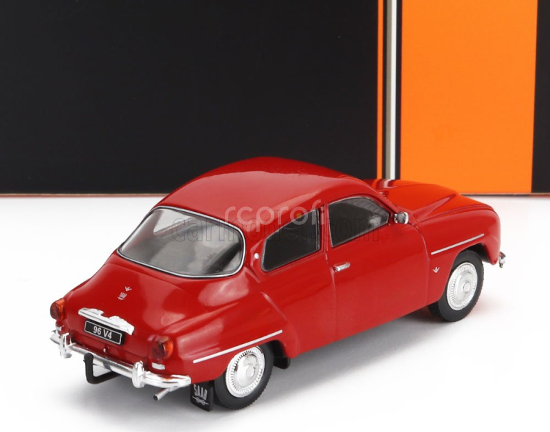 Ixo-models Saab 96 V4 1965 1:43 Red