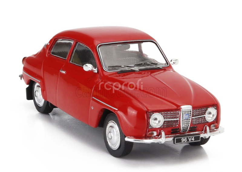 Ixo-models Saab 96 V4 1965 1:43 Red