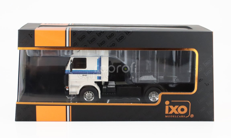 Ixo-models Scania 143m Tractor Truck 2-assi 1987 1:43 Bílá