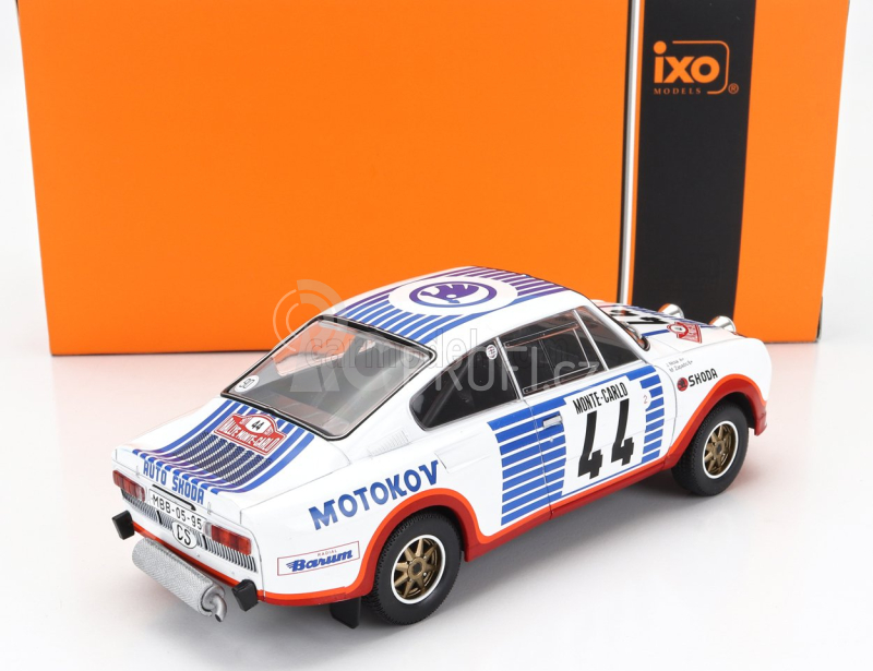 Ixo-models Škoda 130rs Team Skoda (night Version) N 44 1:24, bílá