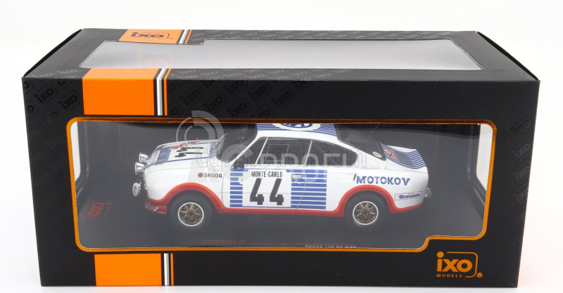 Ixo-models Škoda 130rs Team Skoda (night Version) N 44 1:24, bílá