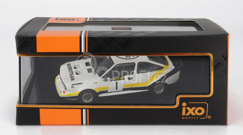 Ixo-models Škoda 160rs Mtx N 1 Rally Pribram 1984 V.Blahna - P.Scovanek 1:43, bílá