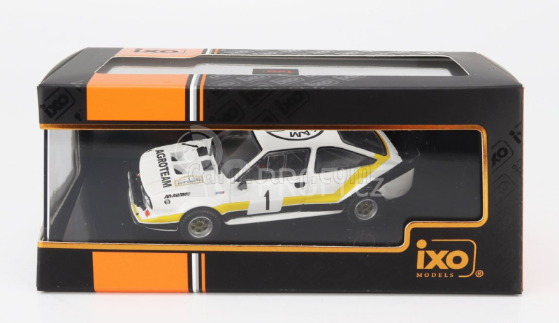 Ixo-models Škoda 160rs Mtx (night Version) N 1 Rally Sumava 1984 1:43, bílá