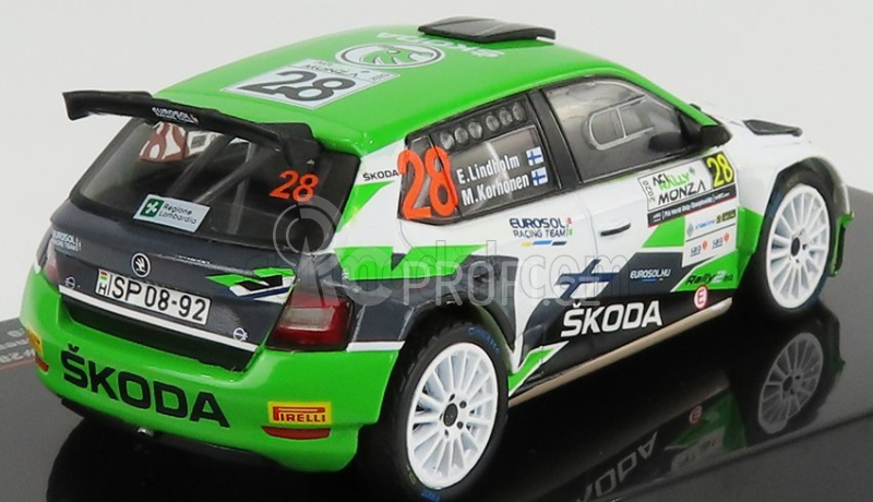 Ixo-models Škoda Fabia R5 Evo N 28 Rally Monza 2020 1:43