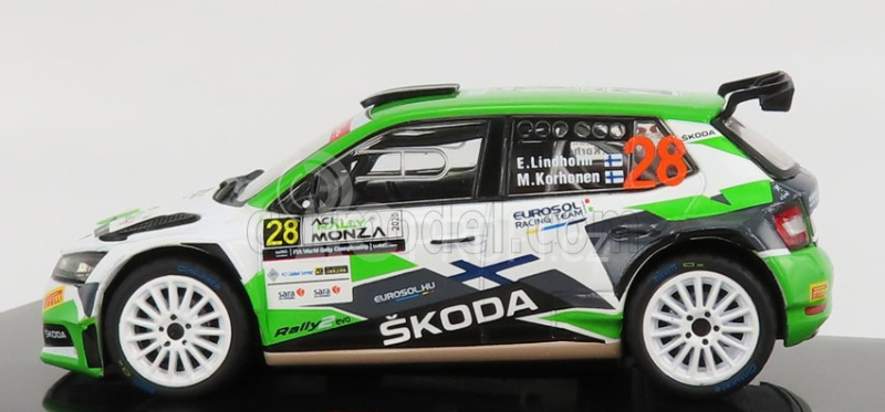 Ixo-models Škoda Fabia R5 Evo N 28 Rally Monza 2020 1:43