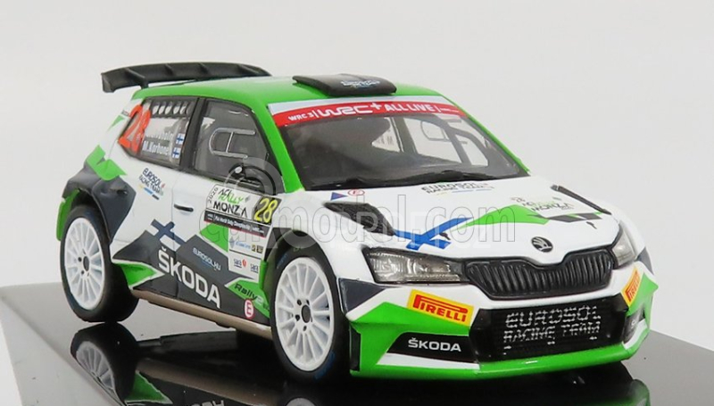 Ixo-models Škoda Fabia R5 Evo N 28 Rally Monza 2020 1:43