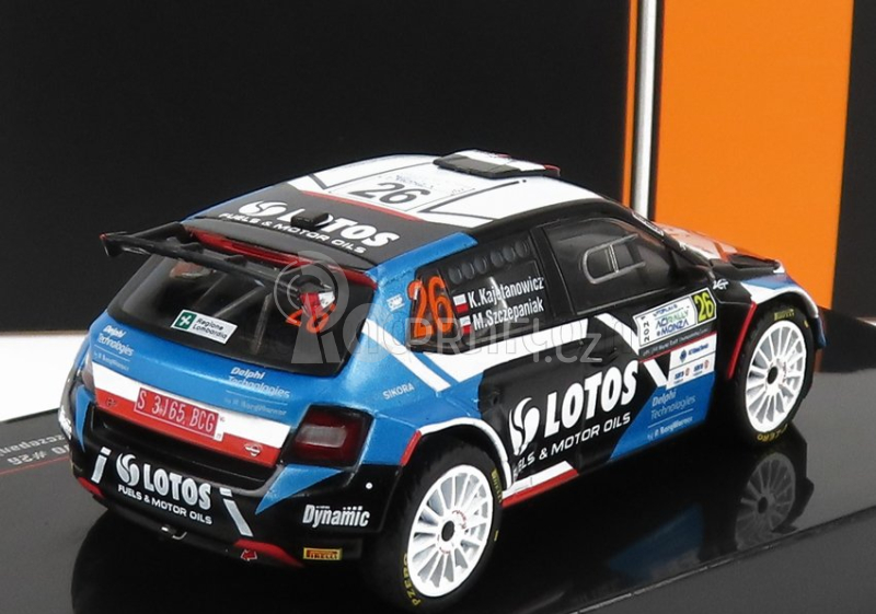 Ixo-models Škoda Fabia Rally2 Evo N 26 Rally Monza 2021 1:43
