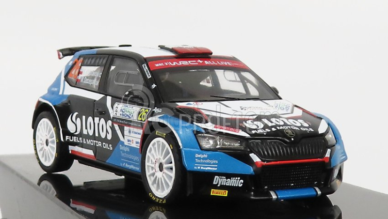 Ixo-models Škoda Fabia Rally2 Evo N 26 Rally Monza 2021 1:43