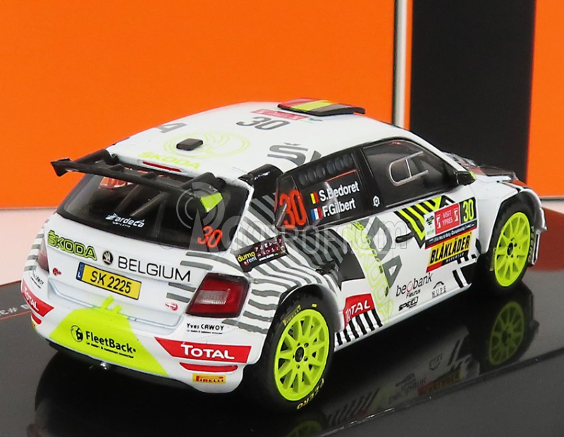 Ixo-models Škoda Fabia Rally2 Evo N 30 Rally Ypres 2021 1:43
