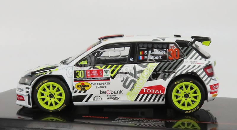 Ixo-models Škoda Fabia Rally2 Evo N 30 Rally Ypres 2021 1:43