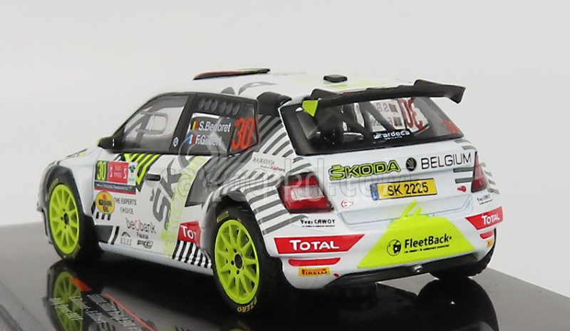 Ixo-models Škoda Fabia Rally2 Evo N 30 Rally Ypres 2021 1:43