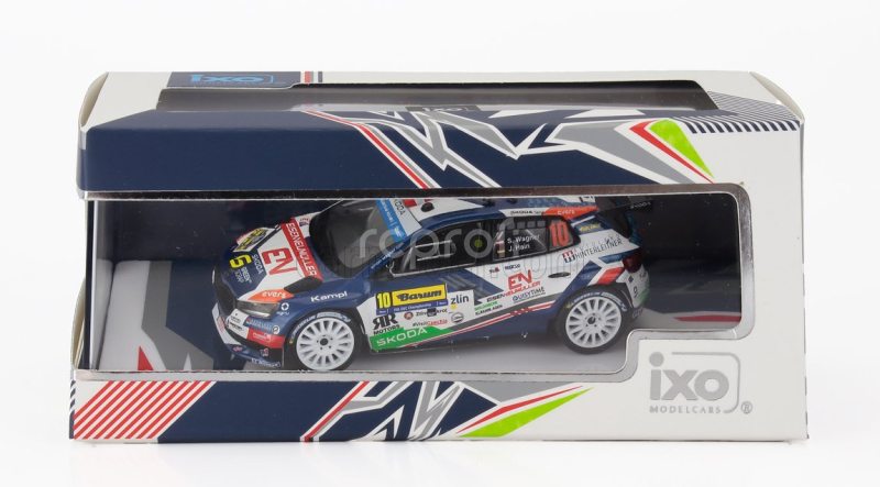 Ixo-models Škoda Fabia Rally2 Evo Team Eurosol Racing Hungary N 10 2th Rally Barum 2024 Simon Wagner - Jara Hain 1:43 Různé