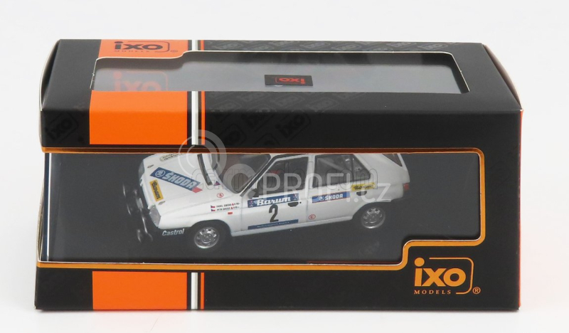 Ixo-models Škoda Favorit 136l N 2 Rally Valasskaa Zima 1989 P.Sibera - P.Gross 1:43 Bílá
