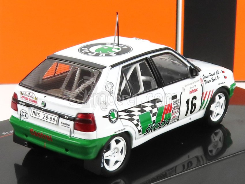 Ixo-models Škoda Felicia Kit Car N 16 Rally Tour De Corse 1995 1:43, bílá