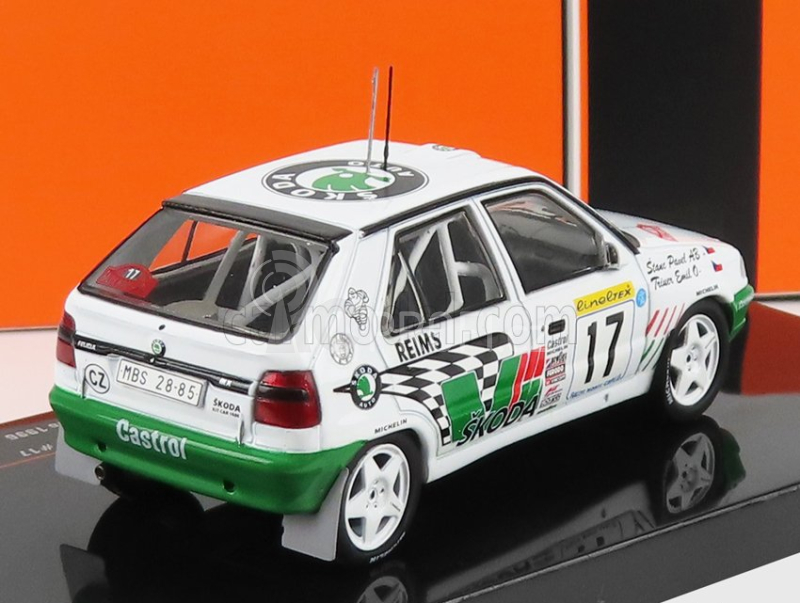 Ixo-models Škoda Felicia N 17 Rally Montecarlo 1996 E.triner - P.stanc 1:43, bílá