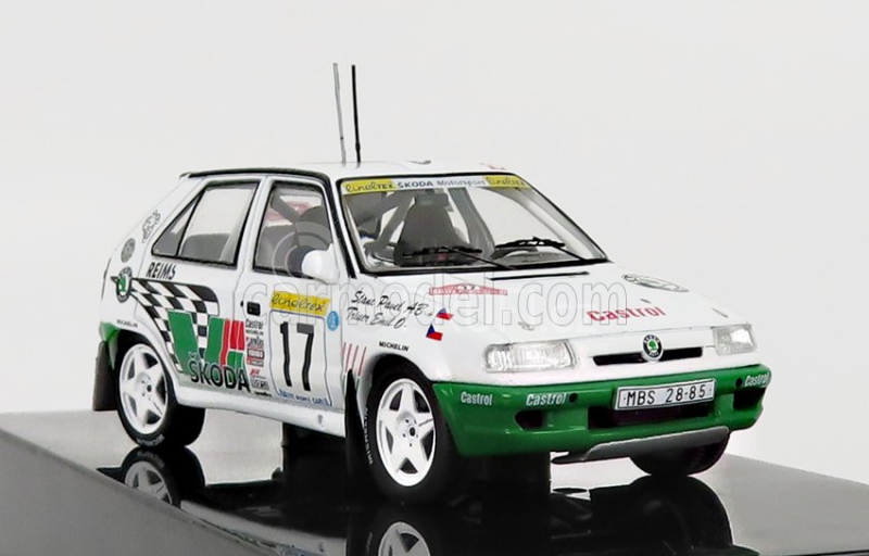 Ixo-models Škoda Felicia N 17 Rally Montecarlo 1996 E.triner - P.stanc 1:43, bílá