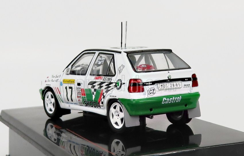 Ixo-models Škoda Felicia N 17 Rally Montecarlo 1996 E.triner - P.stanc 1:43, bílá