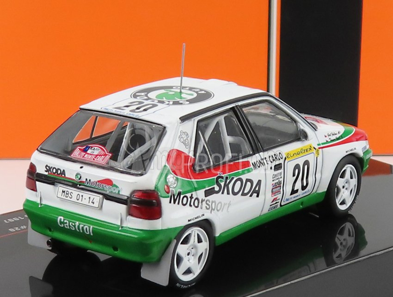 Ixo-models Škoda Felicia Team Skoda Motorsport N 20 1:43, bílá