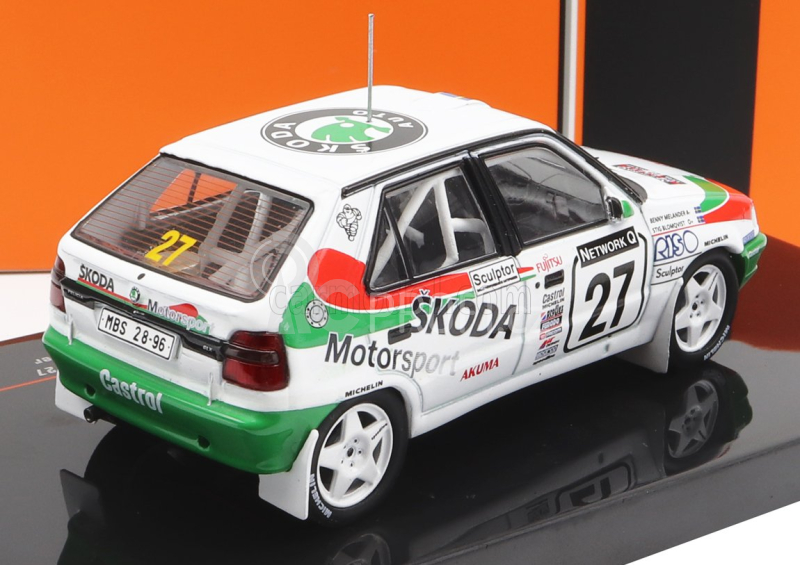 Ixo-models Škoda Felicia Team Skoda Motorsport N 27 1:43, bílá