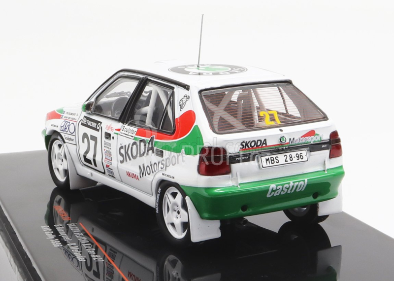Ixo-models Škoda Felicia Team Skoda Motorsport N 27 1:43, bílá