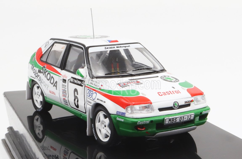 Ixo-models Škoda Felicia Team Skoda Motorsport N 6 1:43, bílá