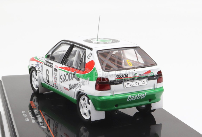 Ixo-models Škoda Felicia Team Skoda Motorsport N 6 1:43, bílá