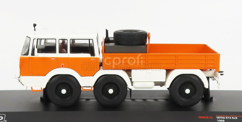 Ixo-models Tatra 813 6x6 Truck 3-assi 1968 1:43 Žlutá Bílá