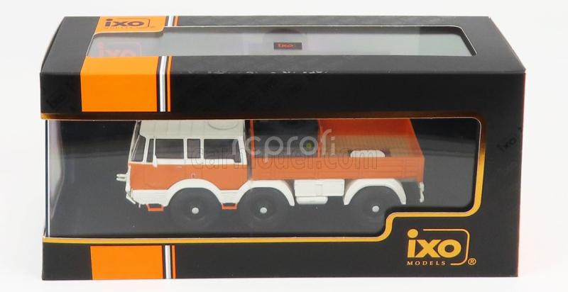 Ixo-models Tatra 813 6x6 Truck 3-assi 1968 1:43 Žlutá Bílá