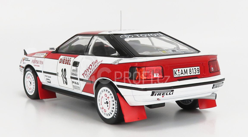 Ixo-models Toyota Celica Gt-4 St165 N 19 Rally Sanremo 1990 1:18, bíločervená