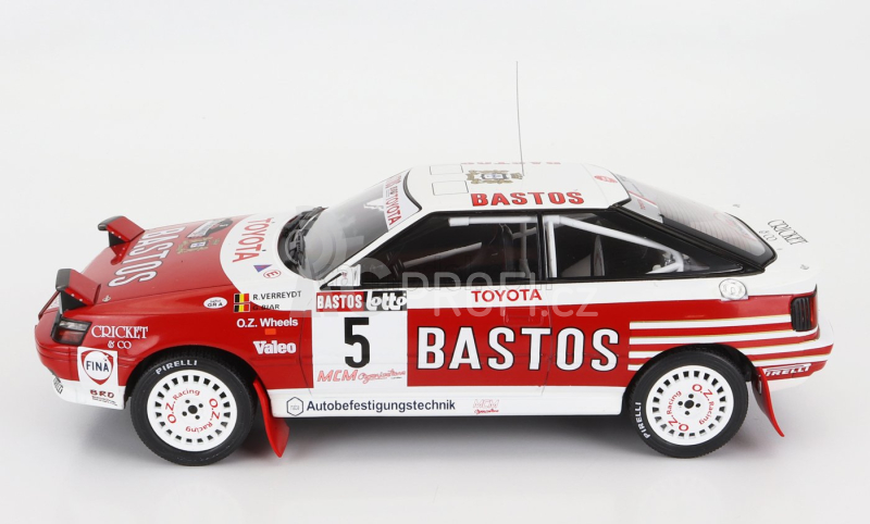 Ixo-models Toyota Celica Gt-four St165 Bastos N 5 Rally Haspengouw 1990 1:18