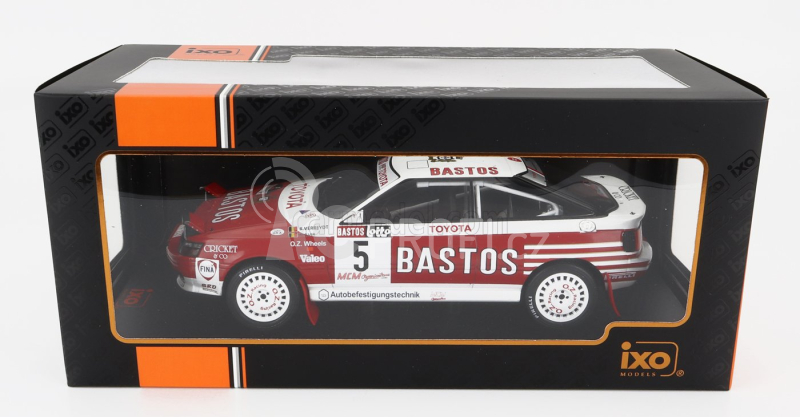 Ixo-models Toyota Celica Gt-four St165 Bastos N 5 Rally Haspengouw 1990 1:18