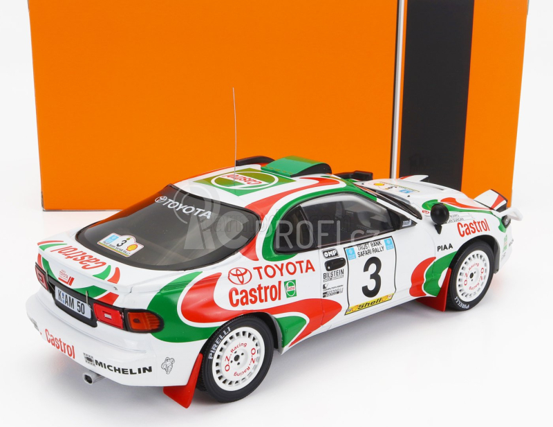 Ixo-models Toyota Celica Gt4 Turbo 4wd St185 Team Castrol N 3 1:18, bílá
