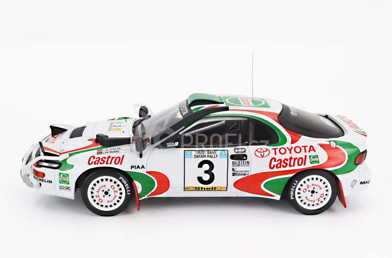 Ixo-models Toyota Celica Gt4 Turbo 4wd St185 Team Castrol N 3 1:18, bílá