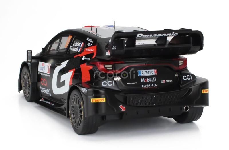Ixo-models Toyota Yaris Gr Rally1 Team Toyota Gazoo Racing Wrt N 17 Winner Rally Croatia 2024 Sebastien Ogier - Vincent Landais 1:18 Black