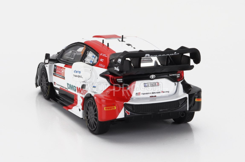 Ixo-models Toyota Yaris Gr Rally1 Team Toyota Gazoo Racing Wrt N 3 Rally Ypres 2022 Lappi Esapekka - Janne Ferm 1:43 Bílá Červená Černá