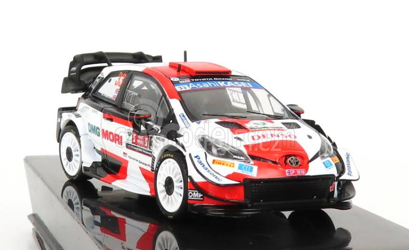 Ixo-models Toyota Yaris Wrc N 33 Rally Ypres 2021 E.Evans - S.Martin 1:43