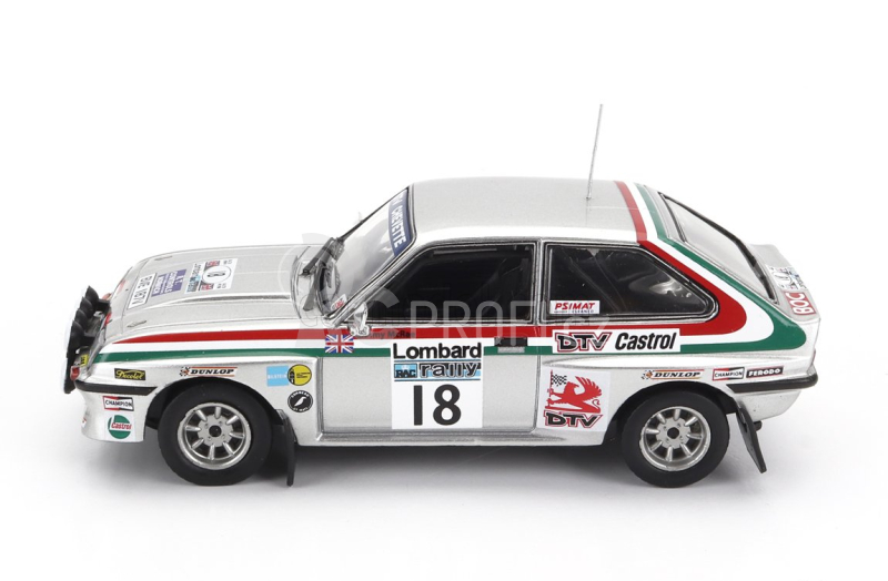 Ixo-models Vauxhall Chevette Hsr (night Version) N 18 1:43, stříbrná