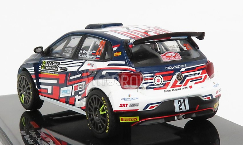 Ixo-models Volkswagen Polo Gti R5 N 21 Rally Montecarlo 2021 1:43
