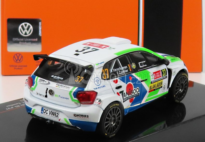 Ixo-models Volkswagen Polo Gti R5 N 37 Rally Ypres 2021 1:43