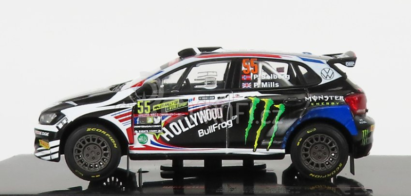 Ixo-models Volkswagen Polo Gti R5 N 55 Rally Wales 2019 1:43, černá