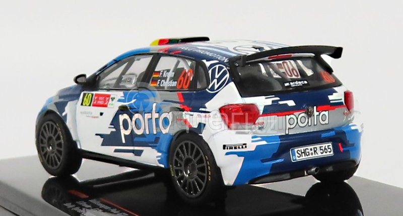 Ixo-models Volkswagen Polo Gti R5 N 60 Rally Ypres 2021 1:43