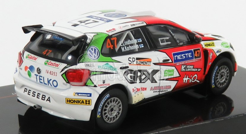 Ixo-models Volkswagen Polo Gti R5 Team Bauhaus N 47 Rally Finland 2019 1:43