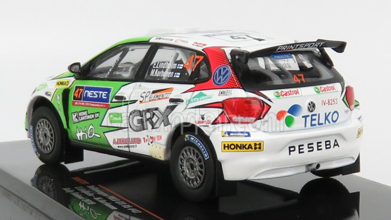 Ixo-models Volkswagen Polo Gti R5 Team Bauhaus N 47 Rally Finland 2019 1:43