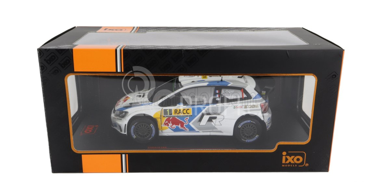 Ixo-models Volkswagen Polo R Wrc Red Bull N 1 Rally Catalunya 2014 1:24, bílá